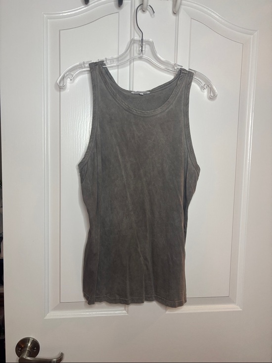 Cotton Citizen Tops - NWOT Cotton Citizen Washed Tank Top - Charcoal Gray Vintage Oasis Sz L